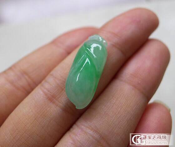 8月21祺玉翡翠新品：起光绿貔貅木那起光叶子兰花蜜蜂福豆等_翡翠