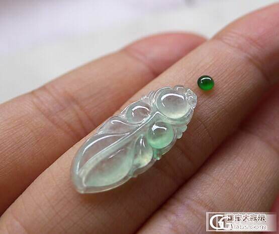 8月21祺玉翡翠新品：起光绿貔貅木那起光叶子兰花蜜蜂福豆等_翡翠