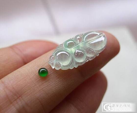 8月21祺玉翡翠新品：起光绿貔貅木那起光叶子兰花蜜蜂福豆等_翡翠