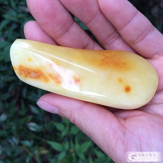 原石磨的平安扣和随形_打磨蜜蜡