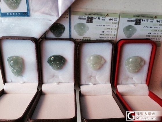 出云南出差收获：高性价比的油青翡翠佛公+战国红平安无事牌_珠宝