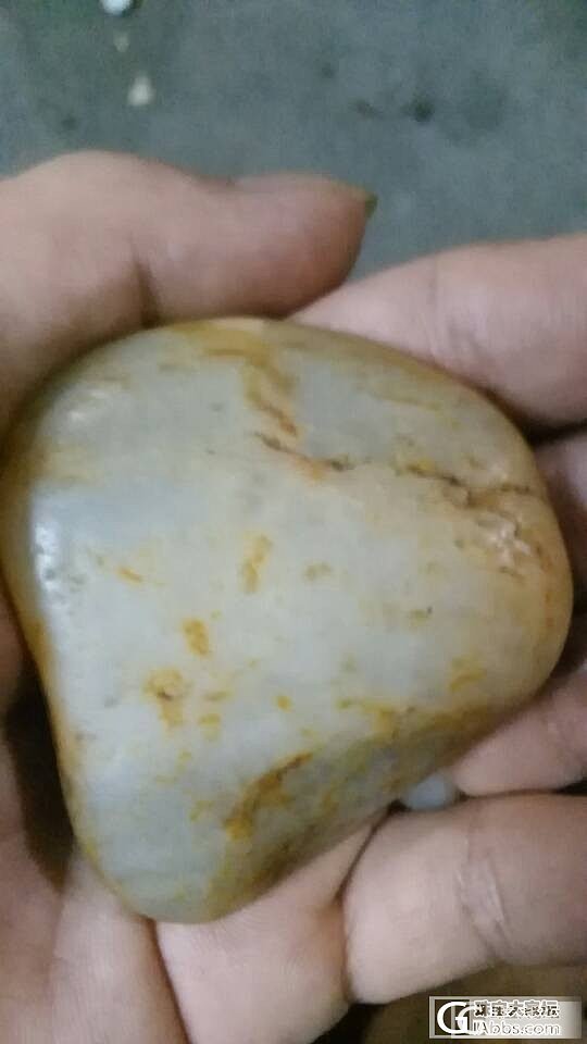 行家帮我看看这个肥润和田籽料_和田玉