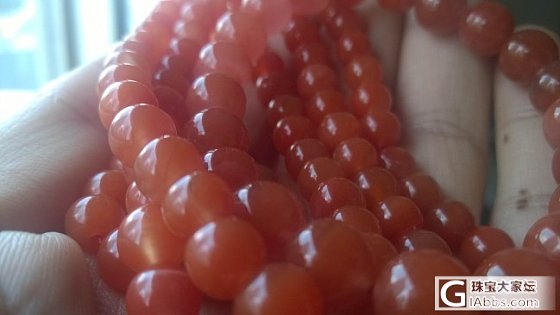 保山南红杨柳辣椒红7.2mm的108手串_珠宝