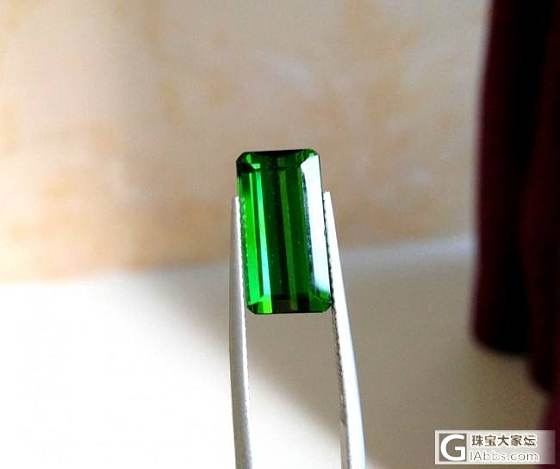 去年在巴西败得几颗电光绿~_刻面宝石碧玺
