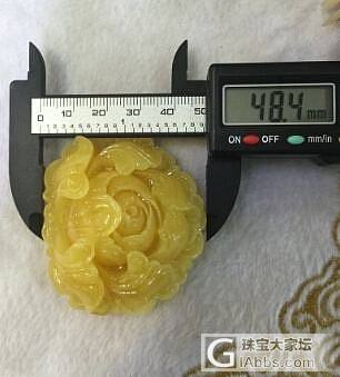 29.5克，超大牡丹花_蜜蜡