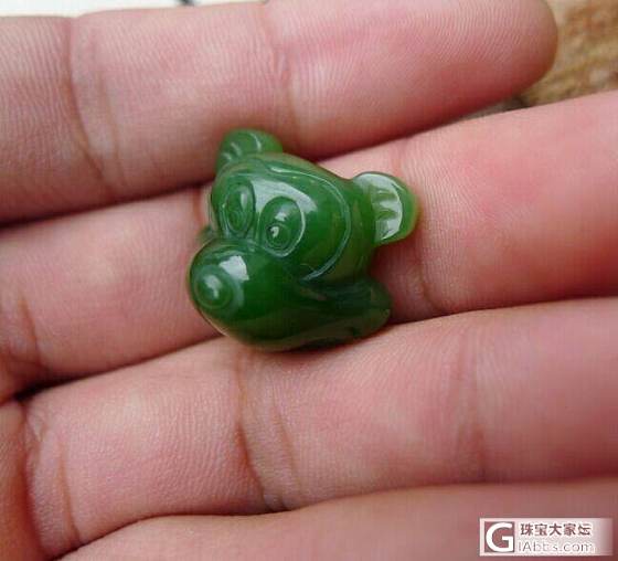 380元 俄碧超可爱 卡通米老鼠头_玉石