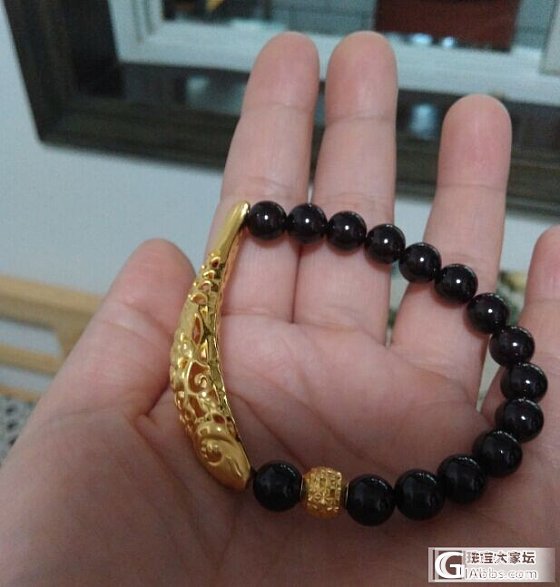 校长家大鱼终于串好了！_串珠金