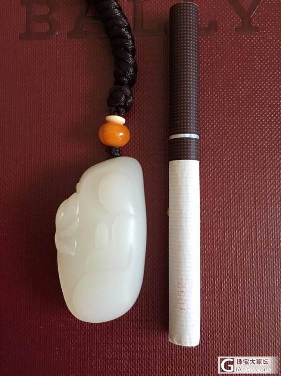 给小锦还图 曹之瑾的独籽细糯挂件 花开见佛_挂件和田玉