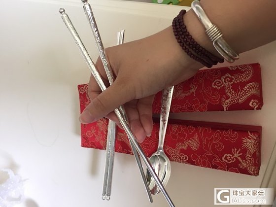 最近换银筷子使用了，感觉不错_银