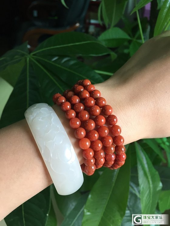 南红佛珠、蜜蜡佛珠、蜜蜡大珠单圈，筋络石，全部便宜出了补仓_珠宝
