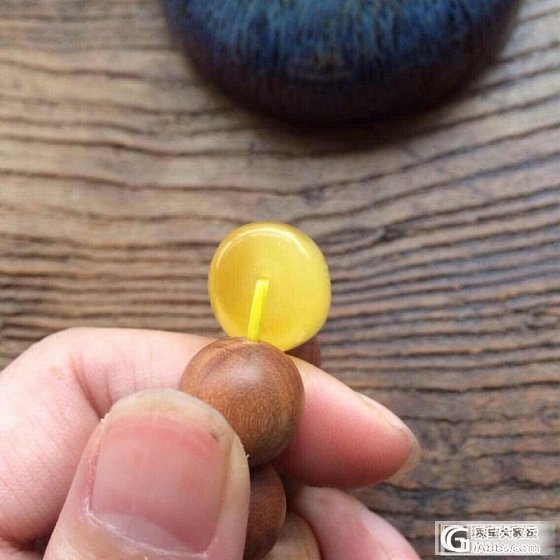 蜜蜡桶珠_有机宝石