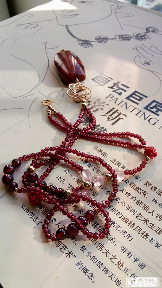 发几个毛衣链，最近将库存抖搂抖搂，自己做的。_工艺