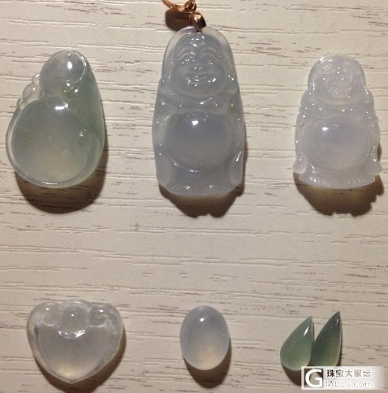 转冰种翡翠福瓜，叶子，蛋面，小几百的价格便宜出，新增飘阳绿蛋面戒指_翡翠