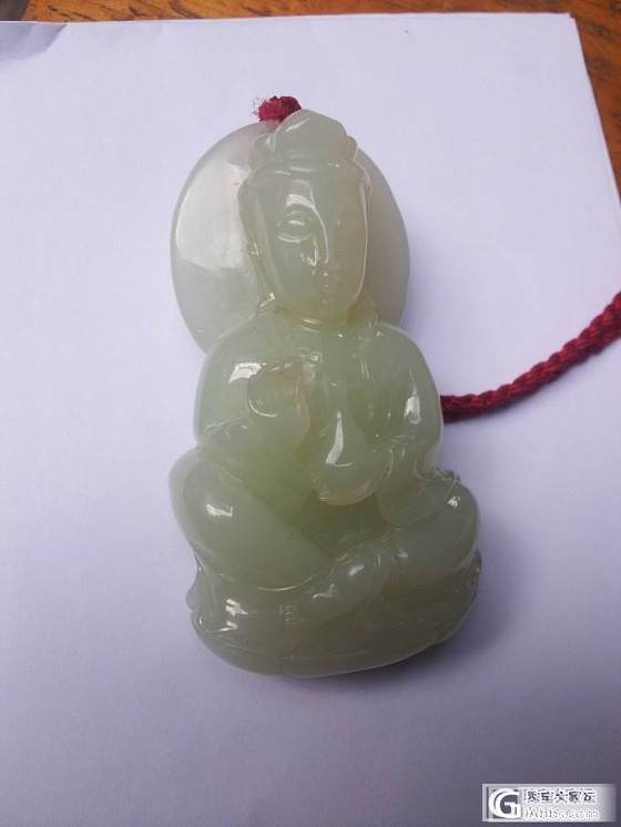 大师们帮帮看看，这那的料？_挂件和田玉