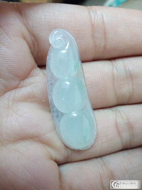 降价出售  冰飘翠的小豆子，可小刀_翡翠
