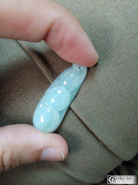 降价出售  冰飘翠的小豆子，可小刀_翡翠