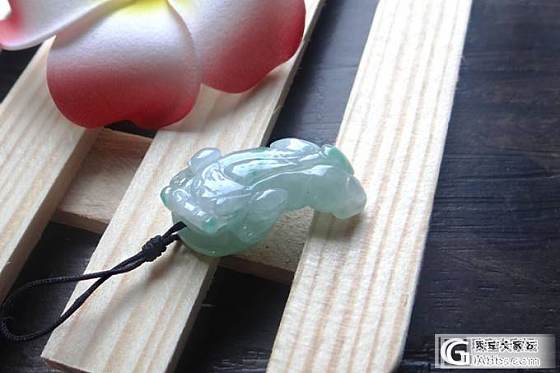 【品玉阁亭】飘花貔貅_翡翠