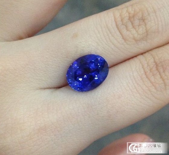 求教：我是新手 想入手一块石头，4.3ct 卖家图 实物到手补图_刻面宝石坦桑石