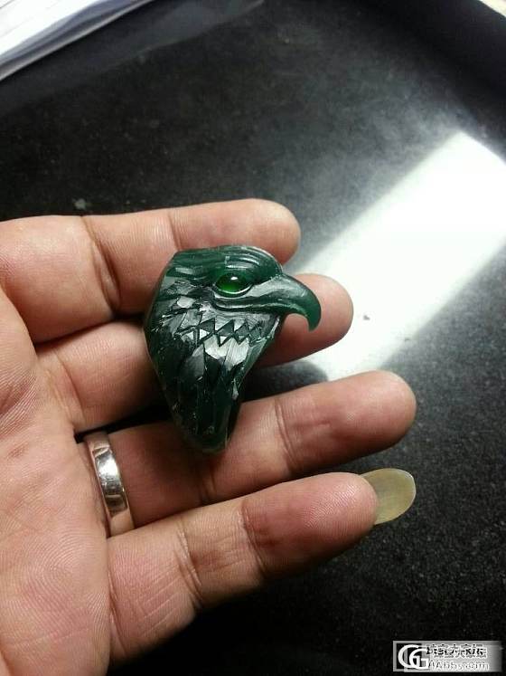 正在做的鹰估计23号就发过来了_翡翠