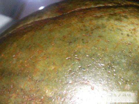 请大家看看这块重约100斤的石头是不是和田？_和田玉