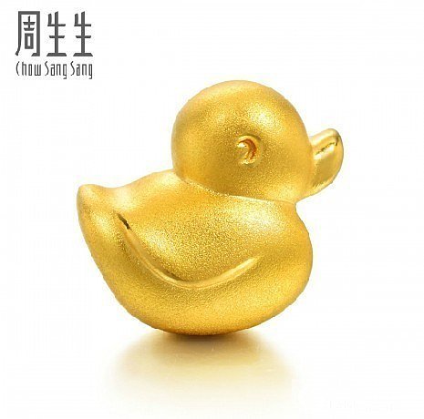 有没有喜欢周生生那个小黄鸭子的转运珠，校长先生帮我们谋福利吧_金福利社