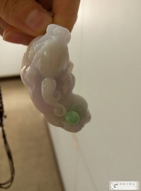 带色大个子貔貅挂件，也可做把件玩，继续超值价格_翡翠