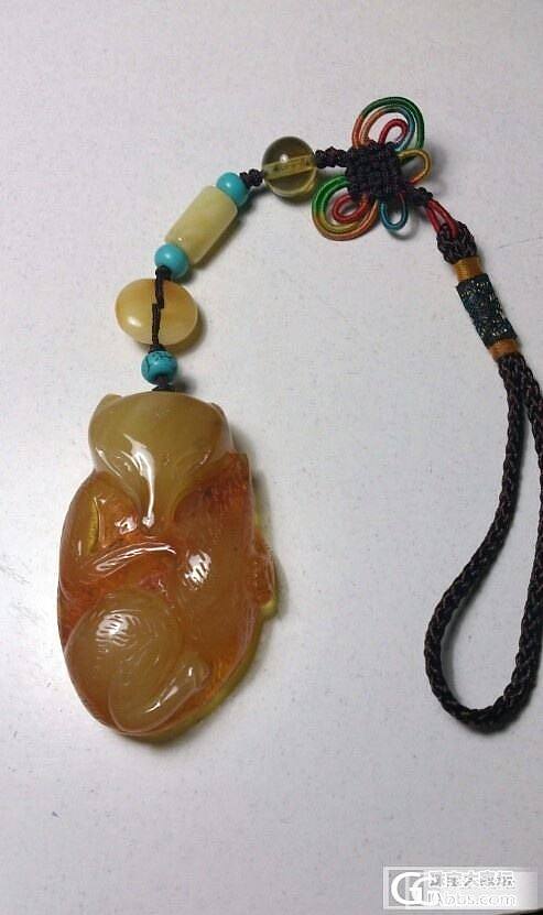 转缅甸金蓝莲花、红茶珀螭龙、半蜜半珀小狐狸_有机宝石