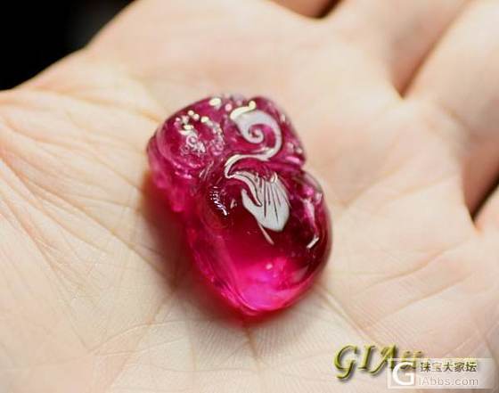 天气炎热，发几张碧玺美图供大家欣赏消暑！_挂件碧玺