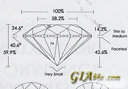 购入一粒1.28克拉G VS1 3EX N 请行家看看数据。照片已经上了_钻石