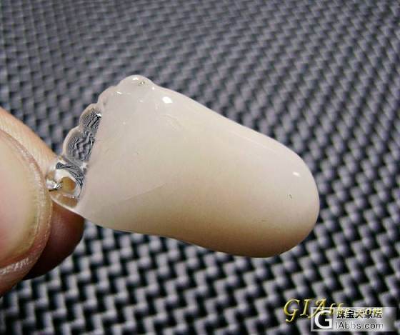 白兔毛吊坠 知足常乐白兔毛 超爱！_挂件兔毛晶