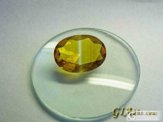 天然橙色蓝宝石--比较大-----大约30克拉_蓝宝石
