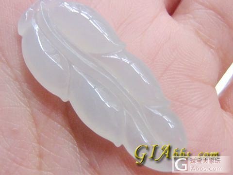 天气如此好，晒晒三片叶子_花件翡翠