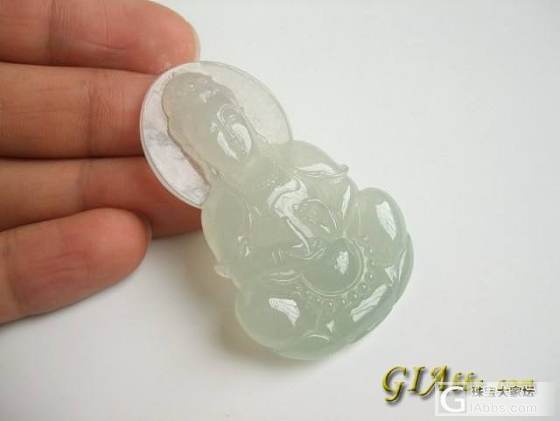 冰种三彩如意，漂亮，价格实惠_翡翠