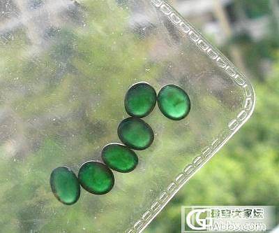 【冰冰翠】一手老货蛋面_翡翠