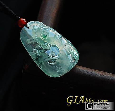平生的好货--鹦鹉戏蝶_挂件玛瑙