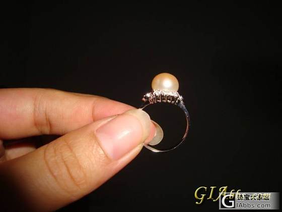 一枚天然珍珠戒指_琳琅满目珍珠