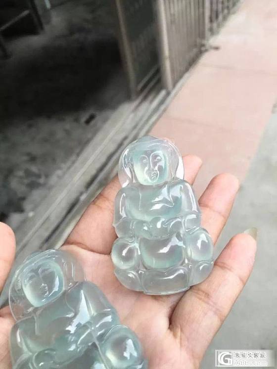 抛光前后大变身，我是不是变的更美了呢？_翡翠