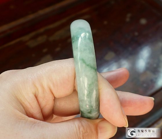 翡翠A 水润素面福贝、紫镯、绿飘花镯等等_翡翠