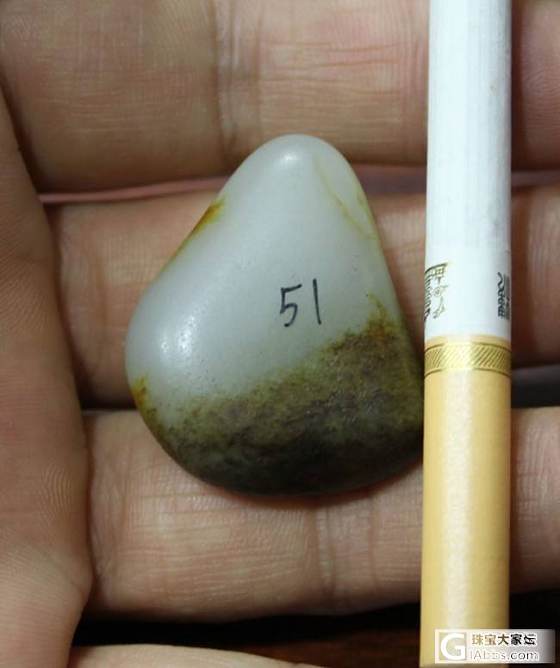 和田白玉【玉友园】18.4克超油细聚皮小籽_玉石