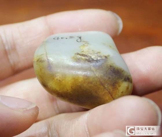和田白玉【玉友园】40.2克饱满籽_玉石