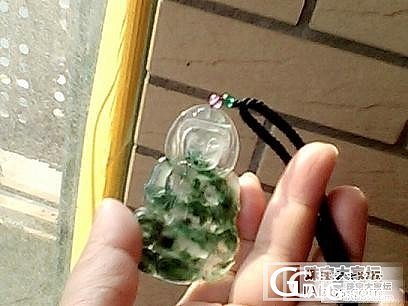 刚刚用手机拍的，试着用手机发的贴，_翡翠
