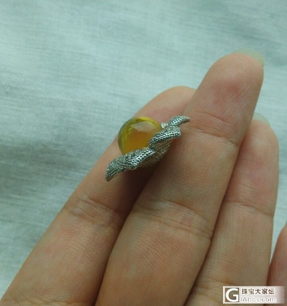 南红水滴吊净水金兰珀吊坠，精品青金南红挂链，银珠_珠宝
