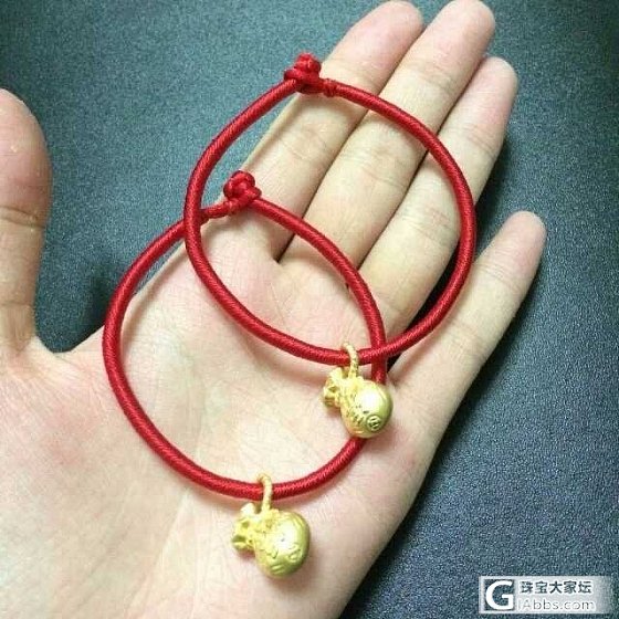 千足金硬金      &amp;编绳款式_金