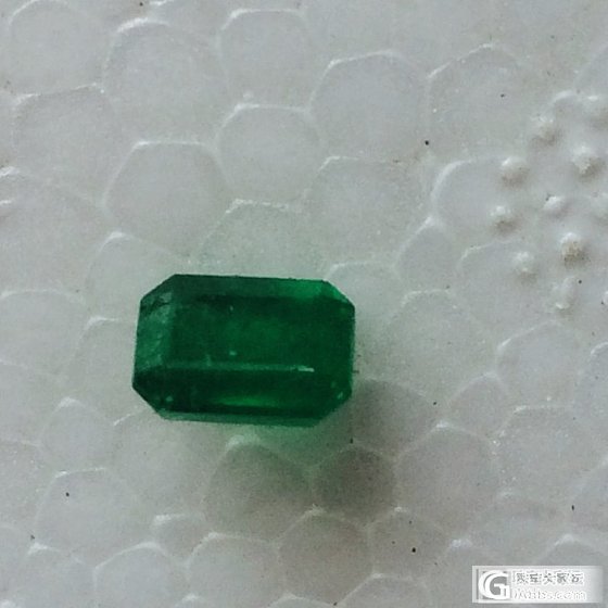 在斯里兰卡工作，顺便入手了人生第一颗奶奶绿 0.86ct 有证书为证_祖母绿