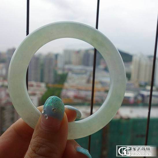 昨天入的中小五56/11.5带淡绿底色圆条11不放地址了_翡翠