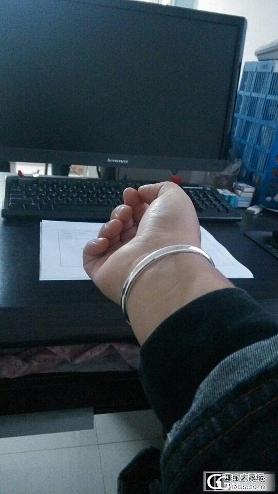 小唐哥家手镯_银