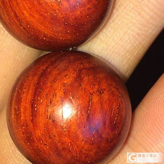 低价出印度金星小叶紫檀2.0手串_文玩