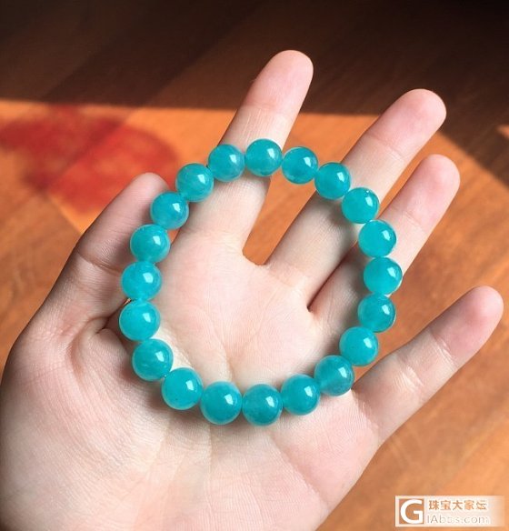 刚收到的天河石 咩叽咩叽_天河石