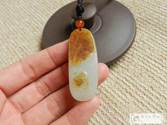 【喆熙美玉】16克美皮荷花牌_玉石