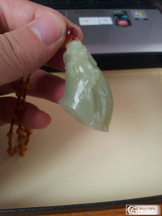 转个山料挂件_玉石